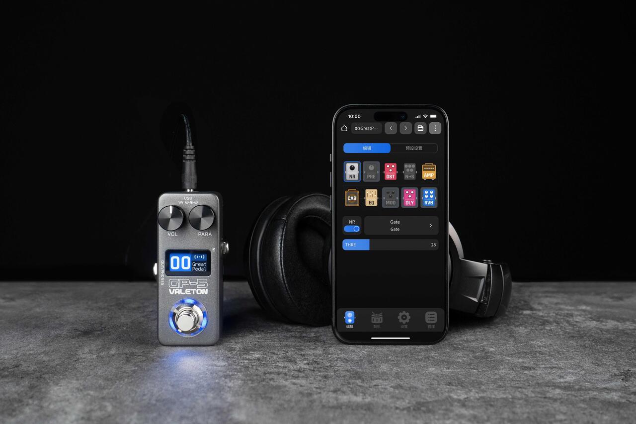 Valeton GP-5 Multi-FX, AMP & IR Loader Mini Pedal - Andertons